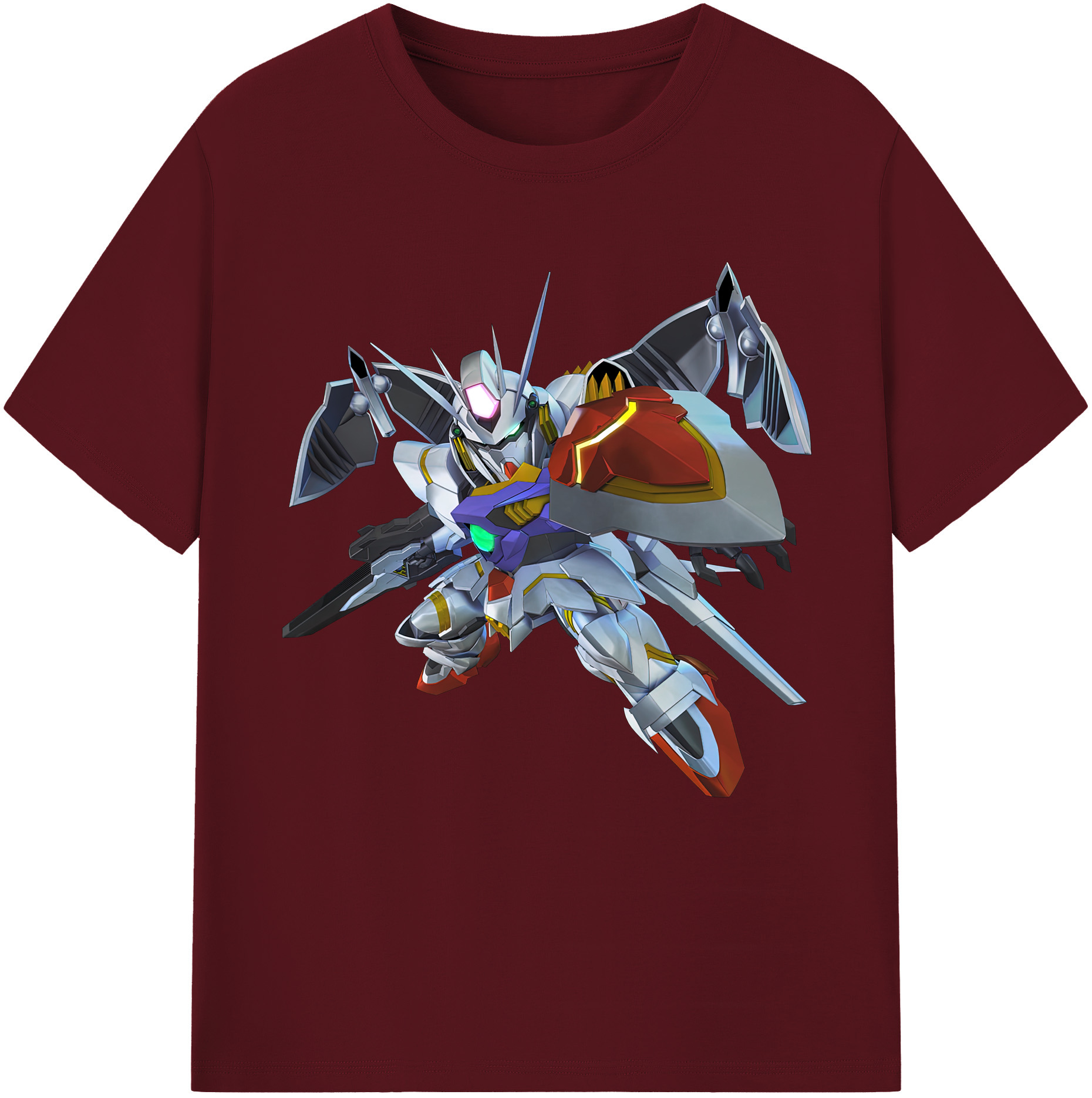 （画像用） 機動戦士ガンダム Mobile Suit Gundam 綿100％半袖Tシャツ（フロントプリント）